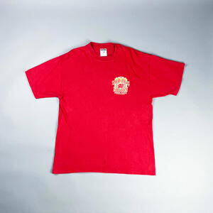 Vintage Graphic T-Shirt | Red Dog Saloon Funny Back Image Men's Tshirt